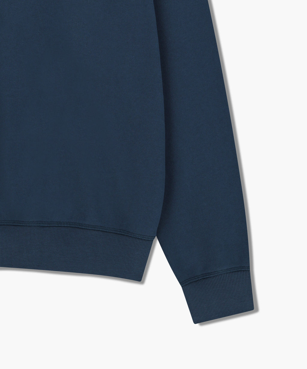 Marithe & Francois Girbaud - Lettering Logo Over Fit Sweatshirt (Blue) product image 10 | TRAB K-Fashion Australia
