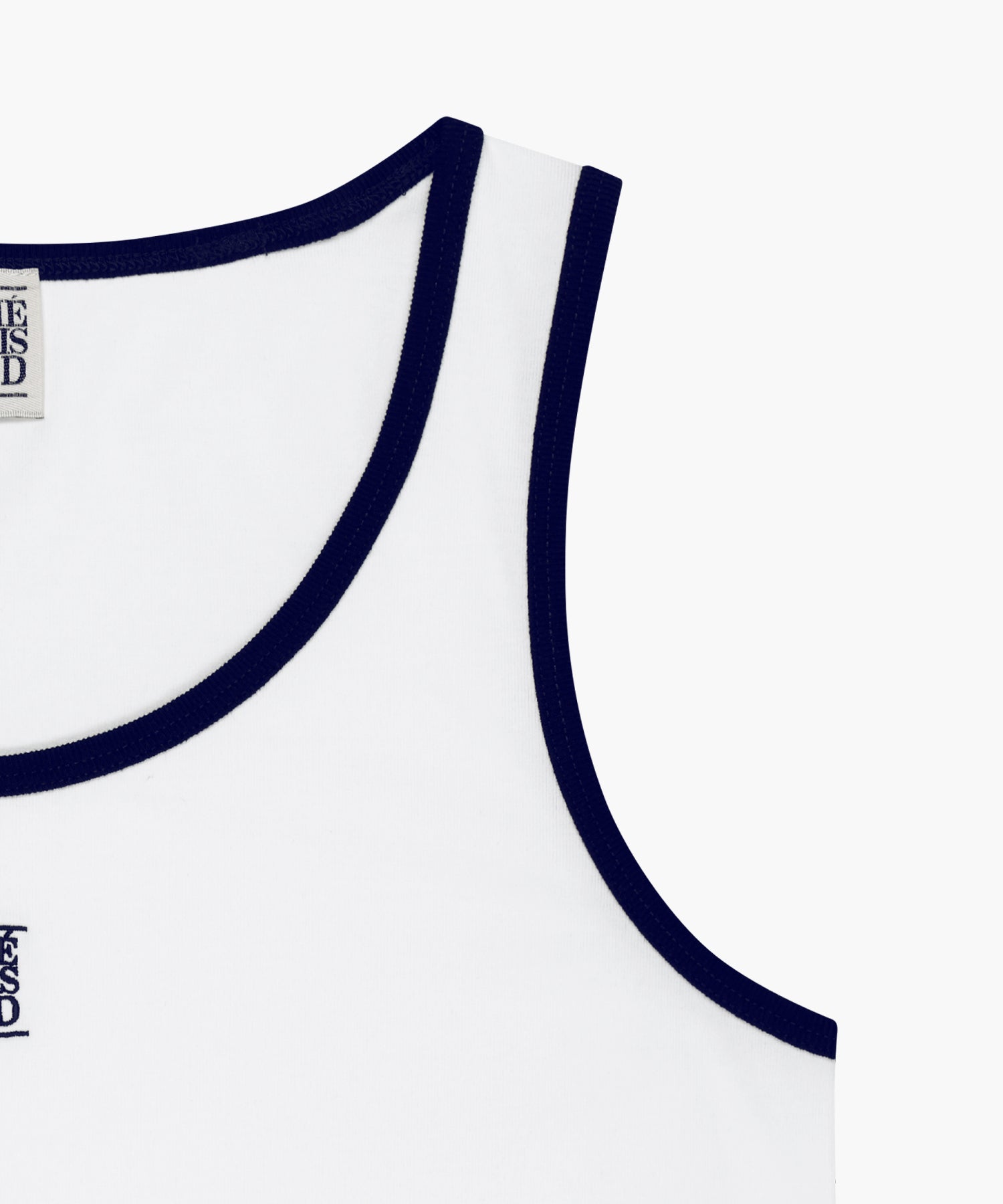 Marithe & Francois Girbaud - Small Classic Logo Sleeveless (White) product image 10 | TRAB K-Fashion Australia