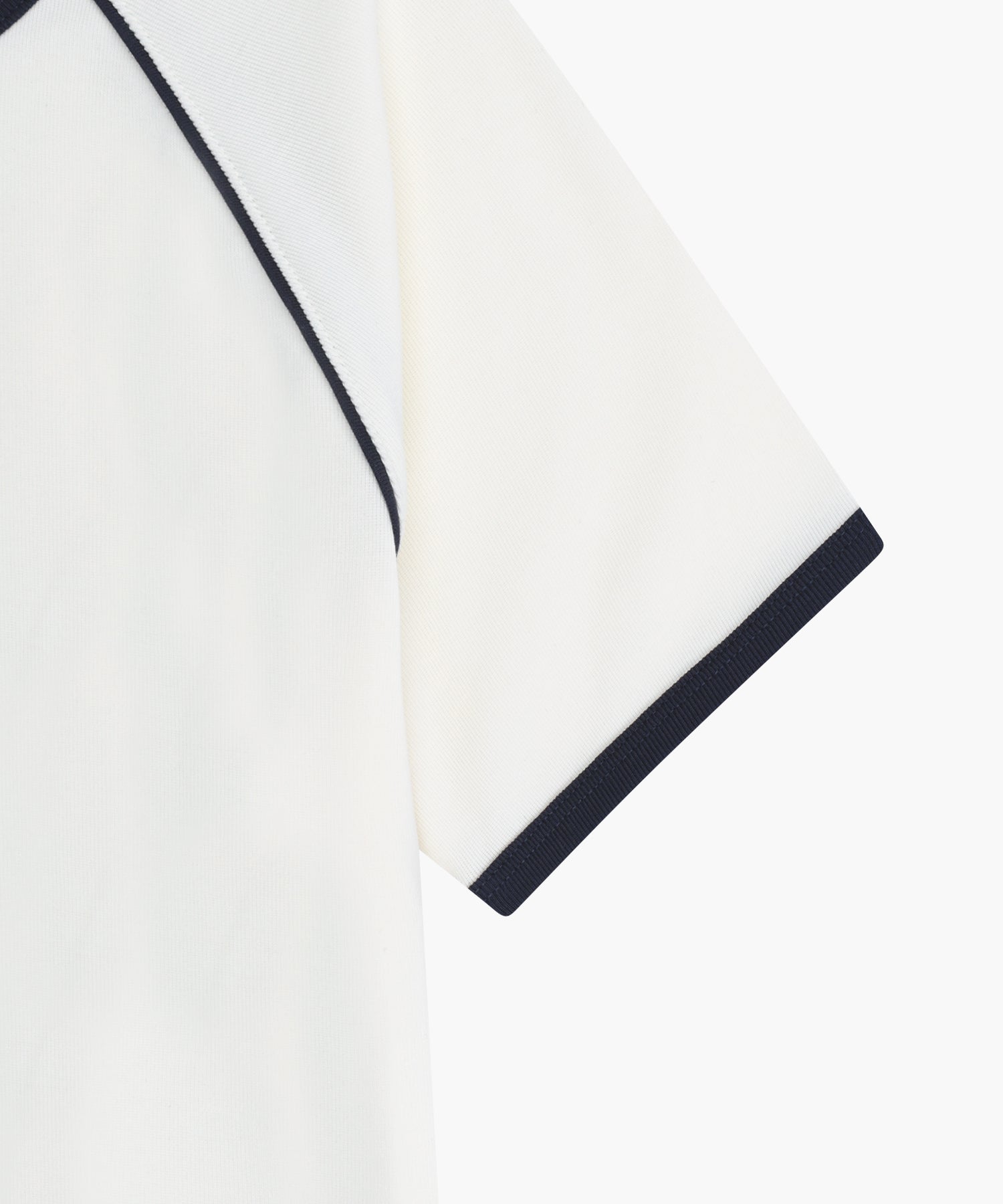 Marithe & Francois Girbaud - [Pre-order – Ships 24 Jun] Aerocool Small Classic Logo Ringer Slim Crop Tee (Ivory) product image 10 | TRAB K-Fashion Australia