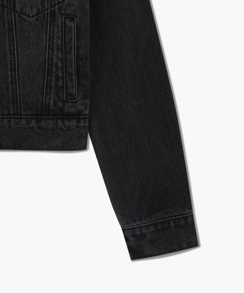 Marithe & Francois Girbaud - Denim Trucker Jacket (Black) product image 10 | TRAB K-Fashion Australia