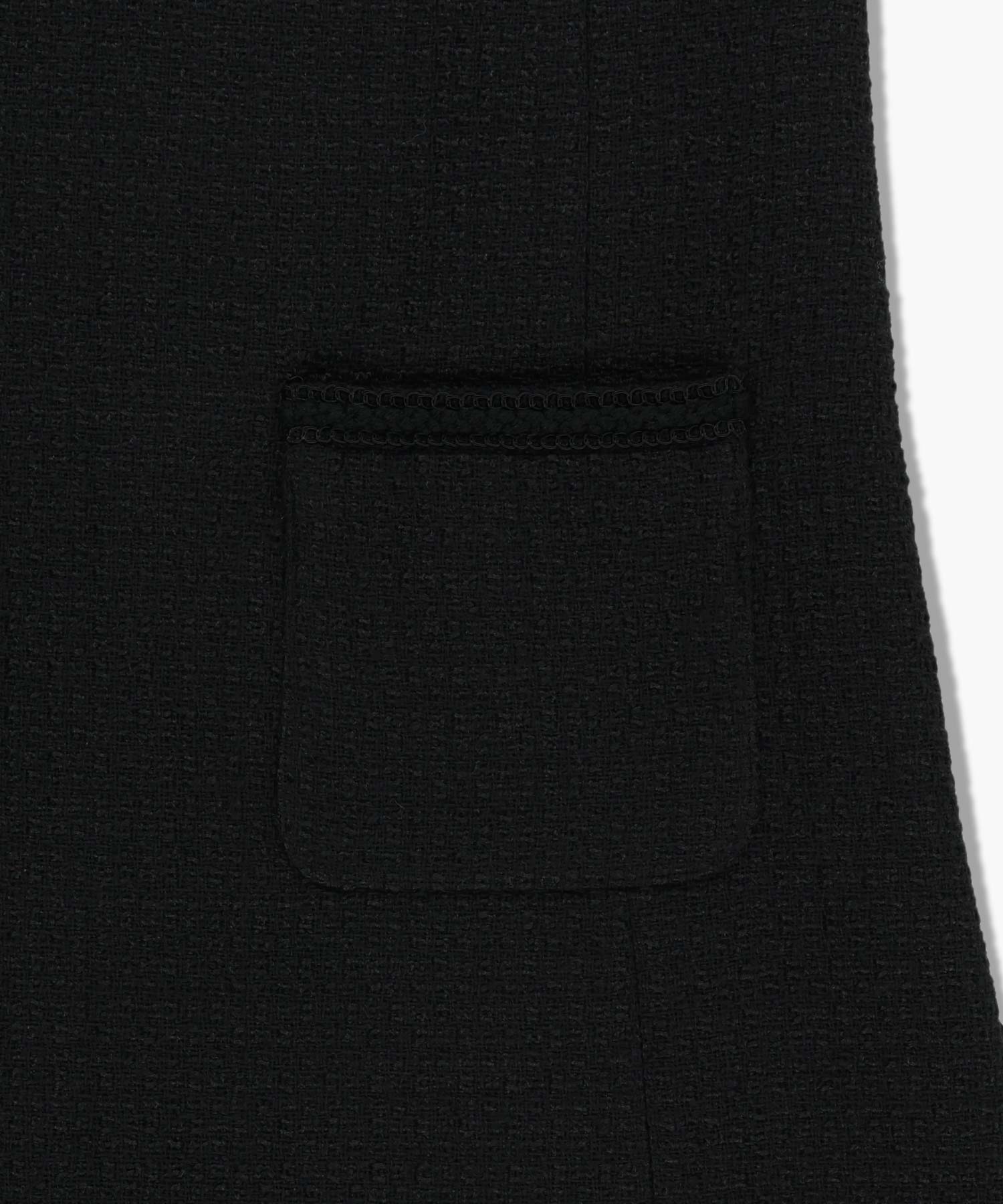 Marithe & Francois Girbaud - Tweed Sleeveless Dress (Black) product image 10 | TRAB K-Fashion Australia