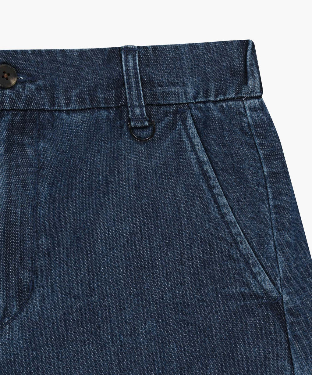 Marithe & Francois Girbaud - Marine Denim Easy Shorts (Blue) product image 10 | TRAB K-Fashion Australia