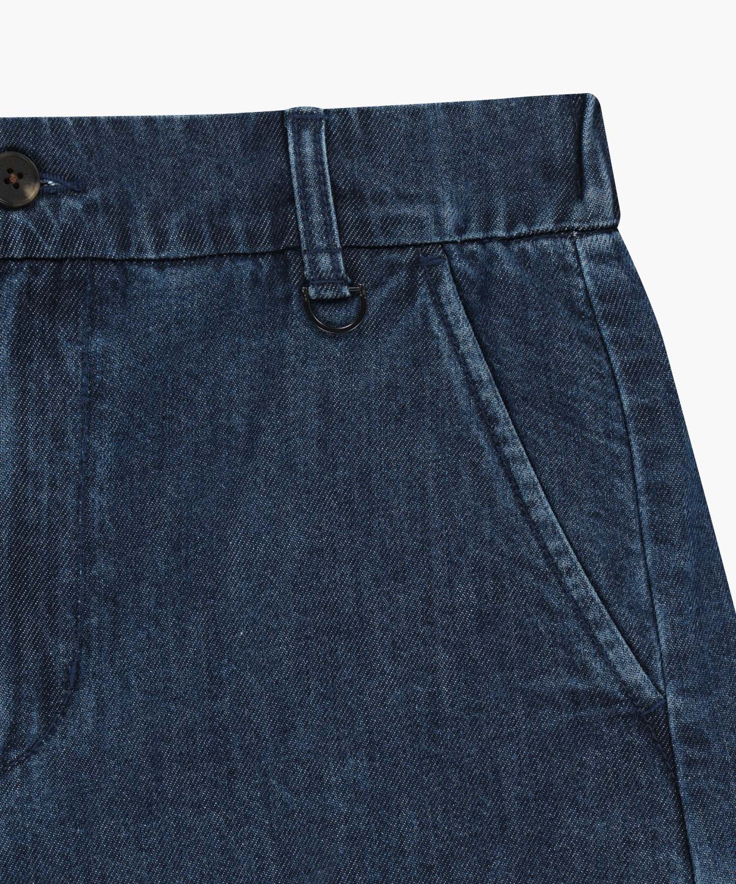 Marithe & Francois Girbaud - Marine Denim Easy Shorts (Blue) product image 10 | TRAB K-Fashion Australia