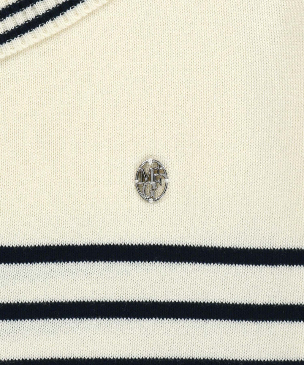 Marithe & Francois Girbaud - Sailor Knit Pullover (Ivory) product image 13 | TRAB K-Fashion Australia