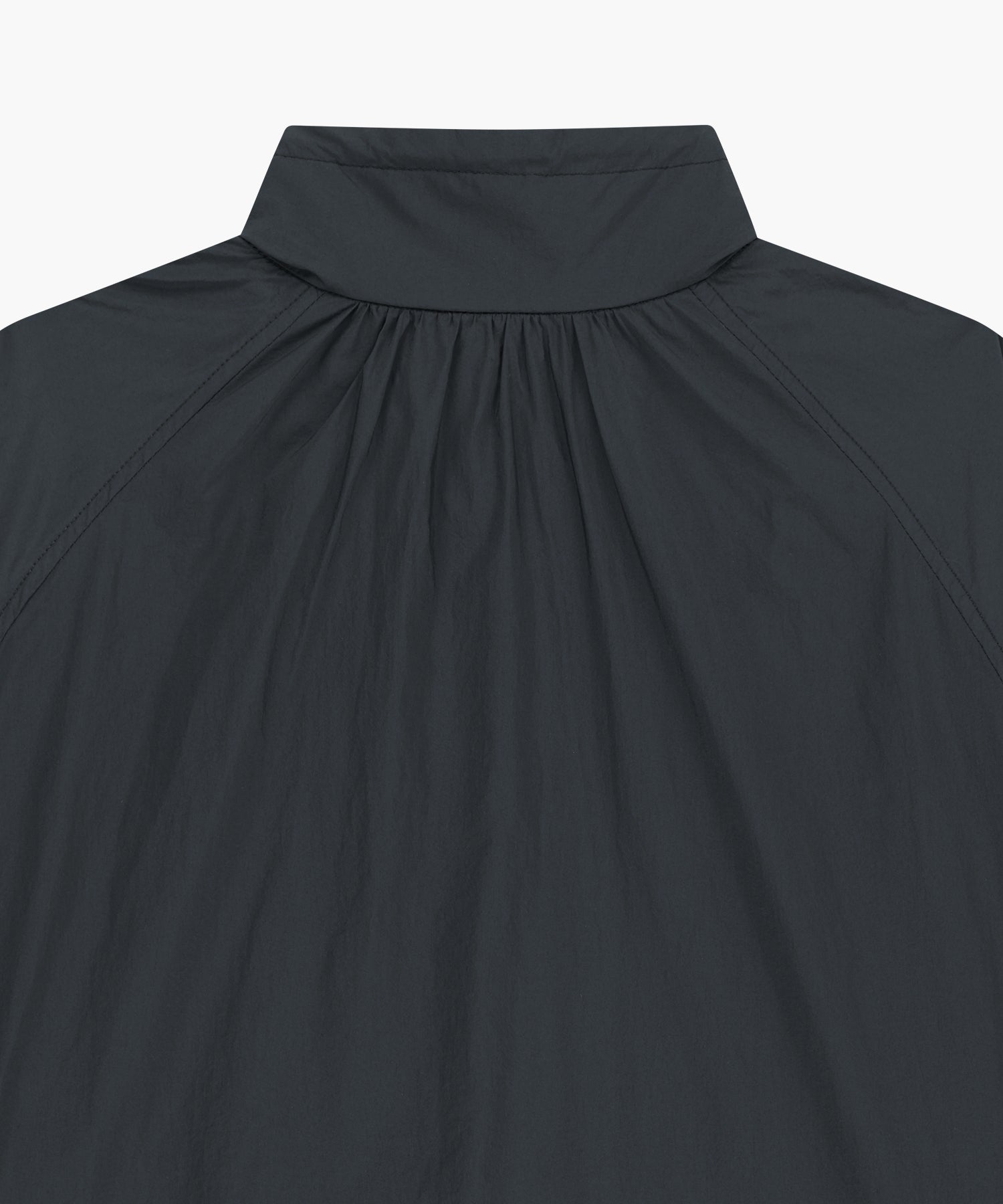 Marithe & Francois Girbaud - Highneck Packable Nylon Jacket (Charcoal) product image 10 | TRAB K-Fashion Australia