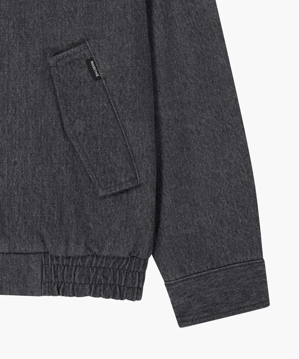 Marithe & Francois Girbaud - Denim Harrington Jacket (Gray) product image 10 | TRAB K-Fashion Australia