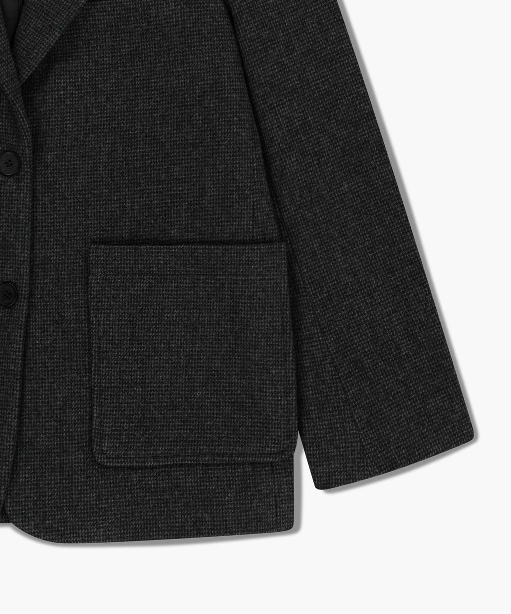 Marithe & Francois Girbaud - Wool Blazer Jacket (Charcoal) product image 13 | TRAB K-Fashion Australia