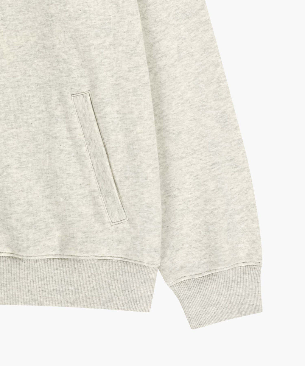 Marithe & Francois Girbaud - Classic Logo Wappen Collar Sweatshirt (Oatmeal) product image 10 | TRAB K-Fashion Australia