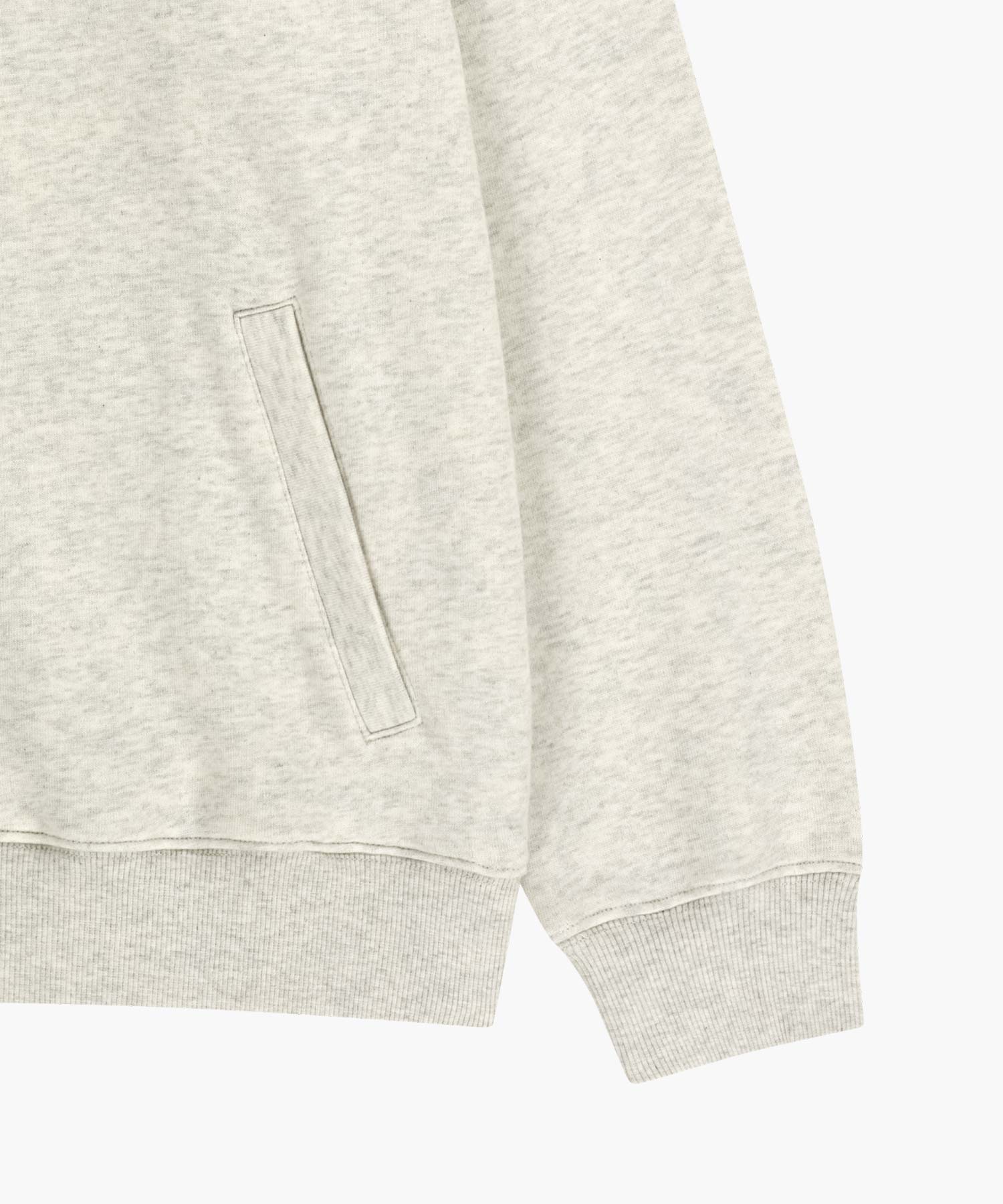 Marithe & Francois Girbaud - Classic Logo Wappen Collar Sweatshirt (Oatmeal) product image 10 | TRAB K-Fashion Australia