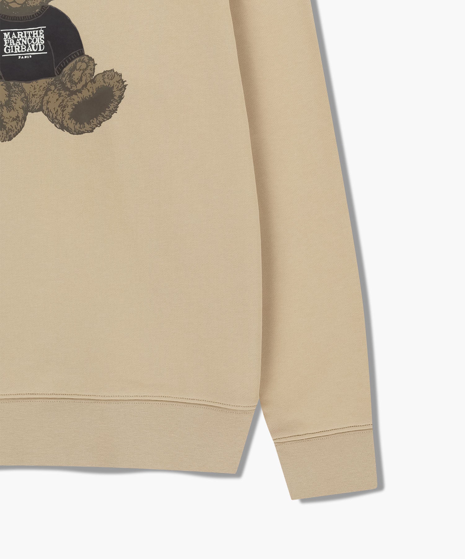 Marithe & Francois Girbaud - Doodle Bear Sweatshirt (Beige) product image 10 | TRAB K-Fashion Australia