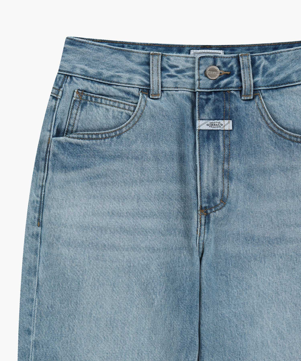 Marithe & Francois Girbaud - Slim Straight Denim Pants (Light Blue) product image 10 | TRAB K-Fashion Australia