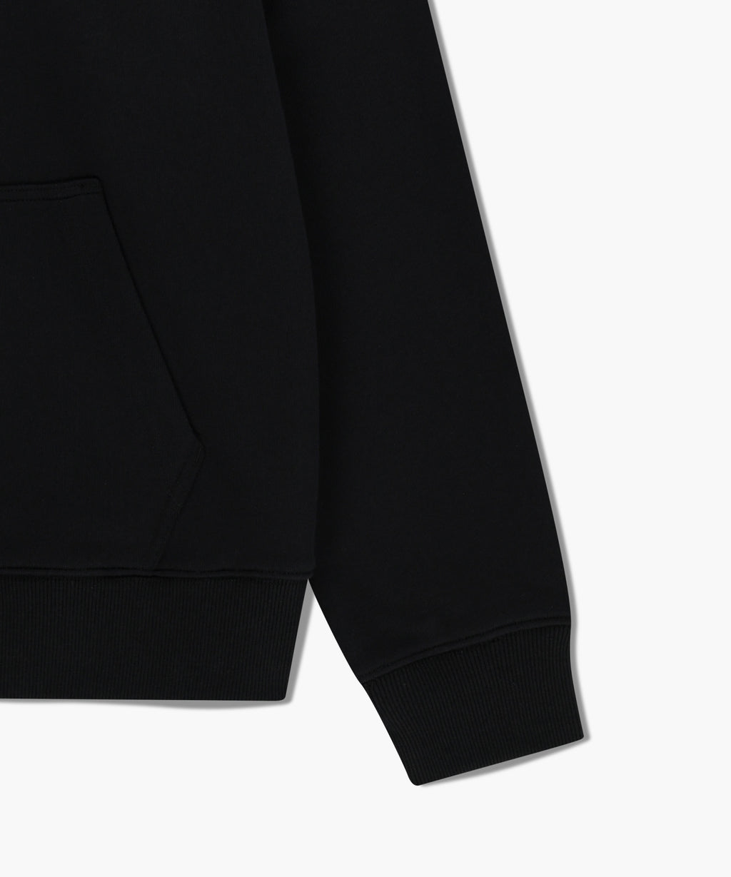 Marithe & Francois Girbaud - Classic Logo Half Zipup Sweatshirt (Black) product image 10 | TRAB K-Fashion Australia