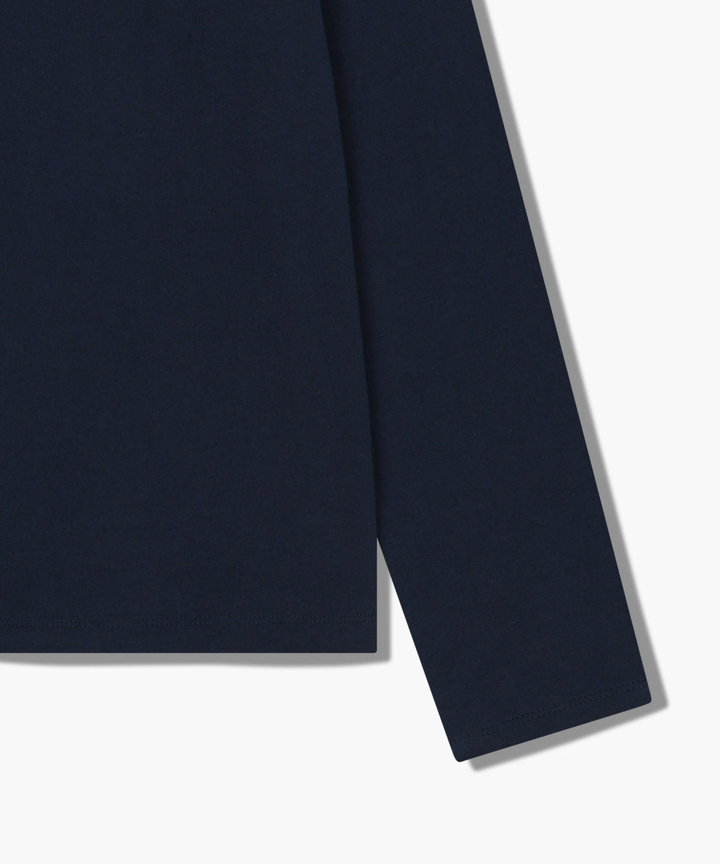 Marithe & Francois Girbaud - Classic Logo Long Sleeve (Navy) product image 10 | TRAB K-Fashion Australia