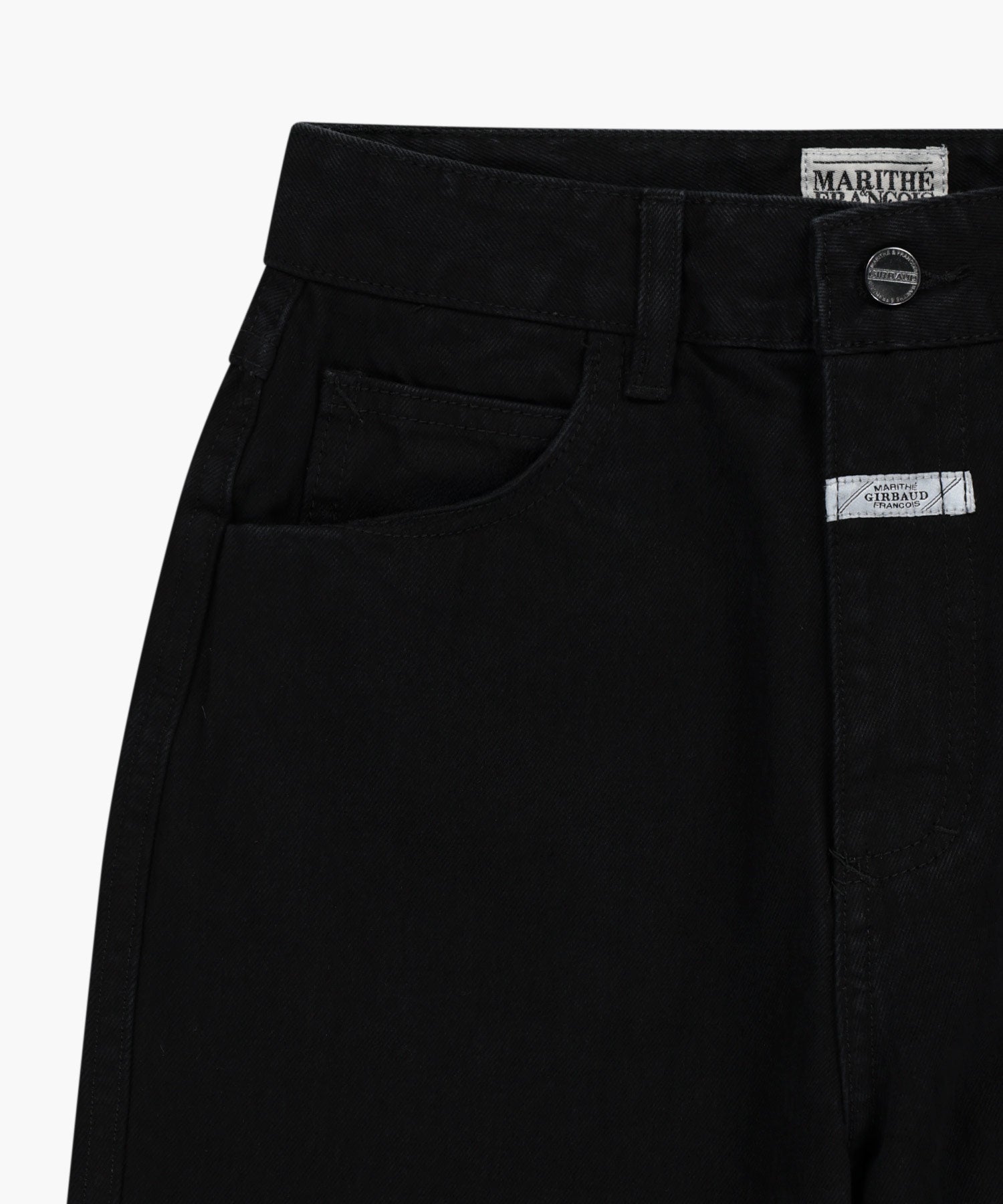 Marithe & Francois Girbaud - High Straight Denim Pants (Black) product image 10 | TRAB K-Fashion Australia