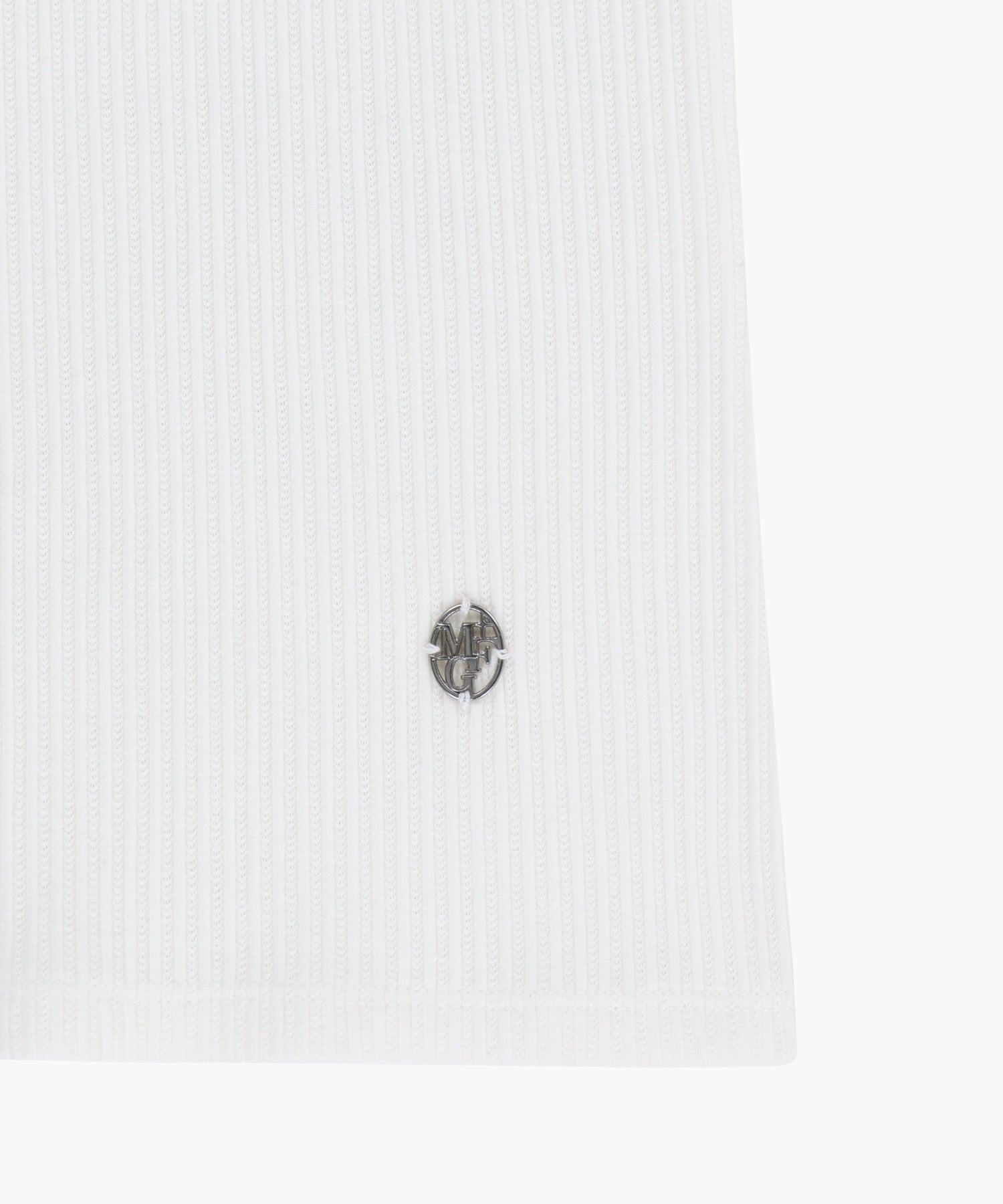 Marithe & Francois Girbaud - Square Neck Lace Detail Tee (White) product image 10 | TRAB K-Fashion Australia