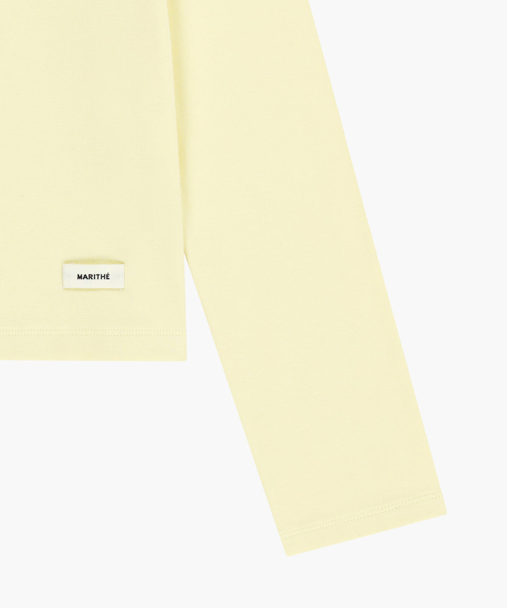 Marithe & Francois Girbaud - Basic Long Sleeve (Light Yellow) product image 10 | TRAB K-Fashion Australia