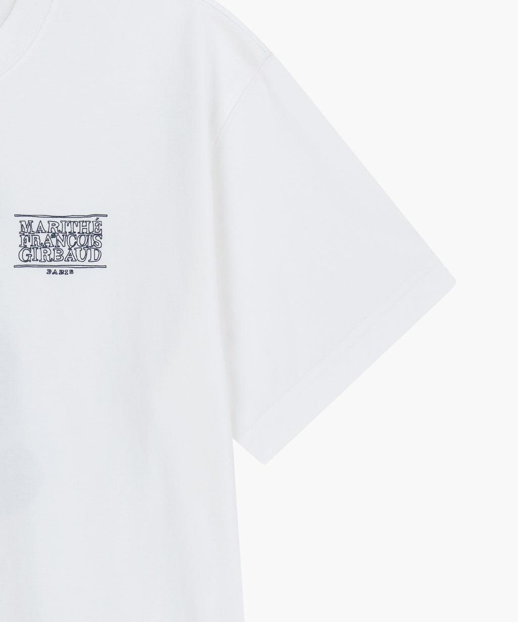 Marithe & Francois Girbaud - Doodle Bear Tee (White/Beige) product image 10 | TRAB K-Fashion Australia