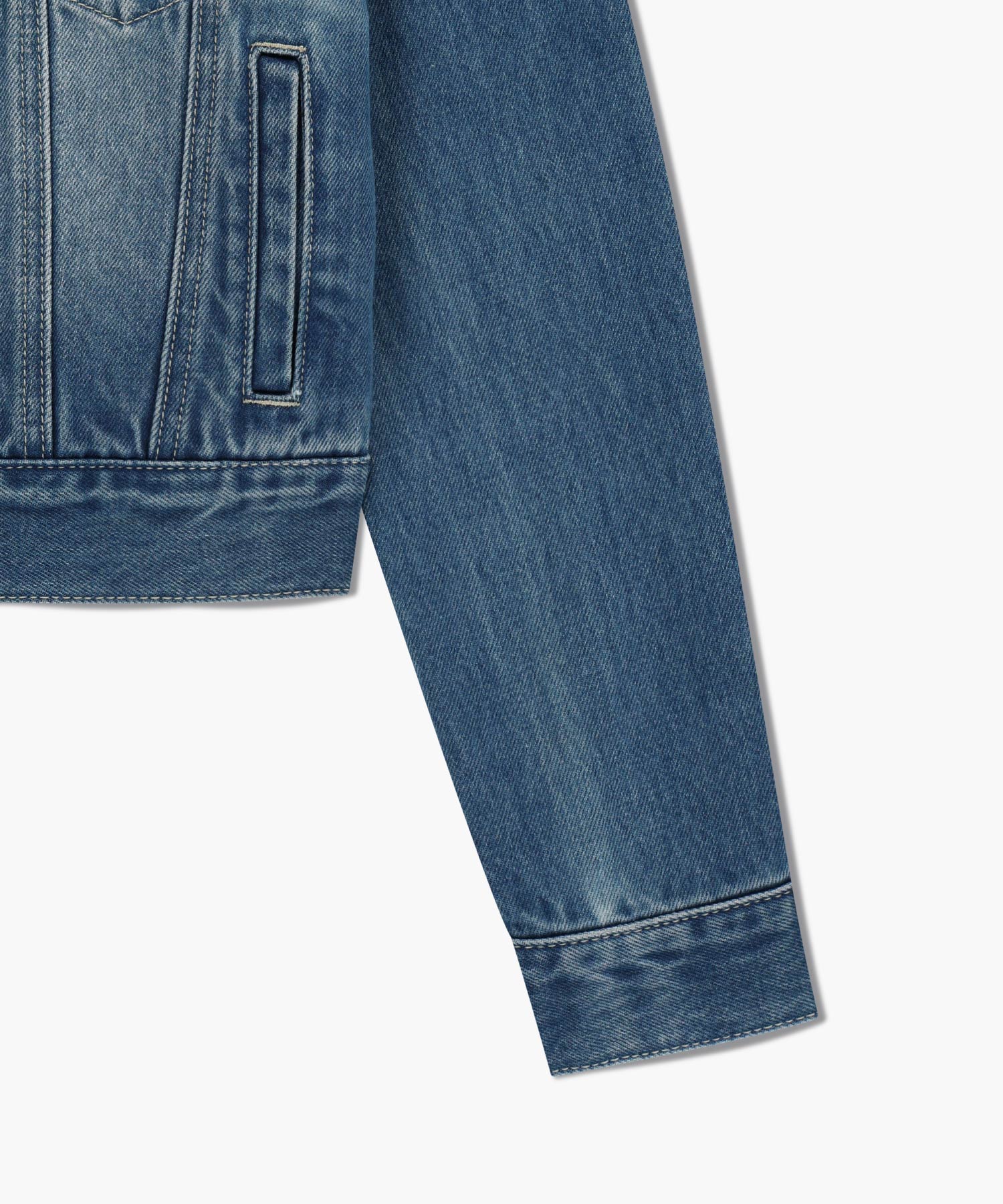 Marithe & Francois Girbaud - Denim Trucker Jacket (Blue) product image 10 | TRAB K-Fashion Australia