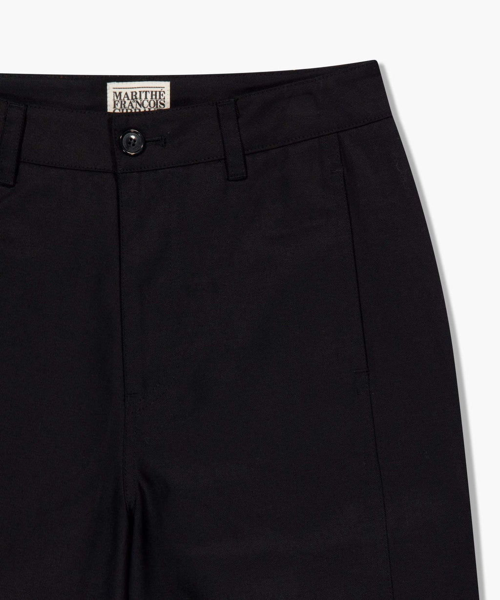 Marithe & Francois Girbaud - Cotton Curved Line Pants (Black) product image 10 | TRAB K-Fashion Australia