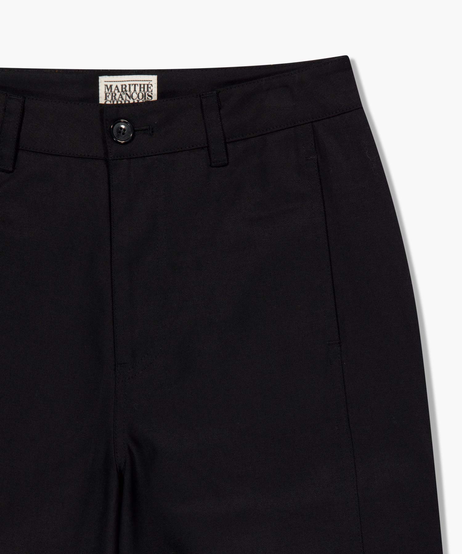Marithe & Francois Girbaud - Cotton Curved Line Pants (Black) product image 10 | TRAB K-Fashion Australia