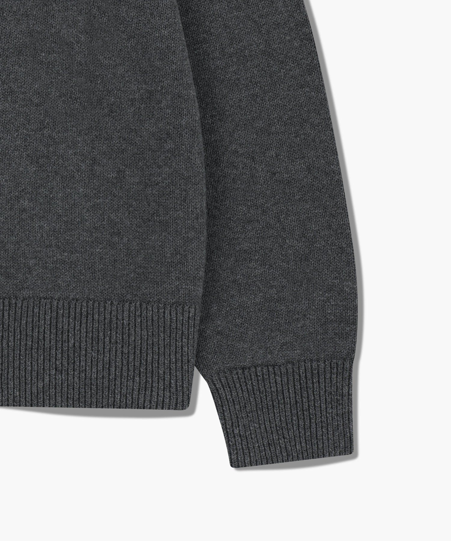 Marithe & Francois Girbaud - Classic Logo Knit Pullover (Charcoal) product image 10 | TRAB K-Fashion Australia