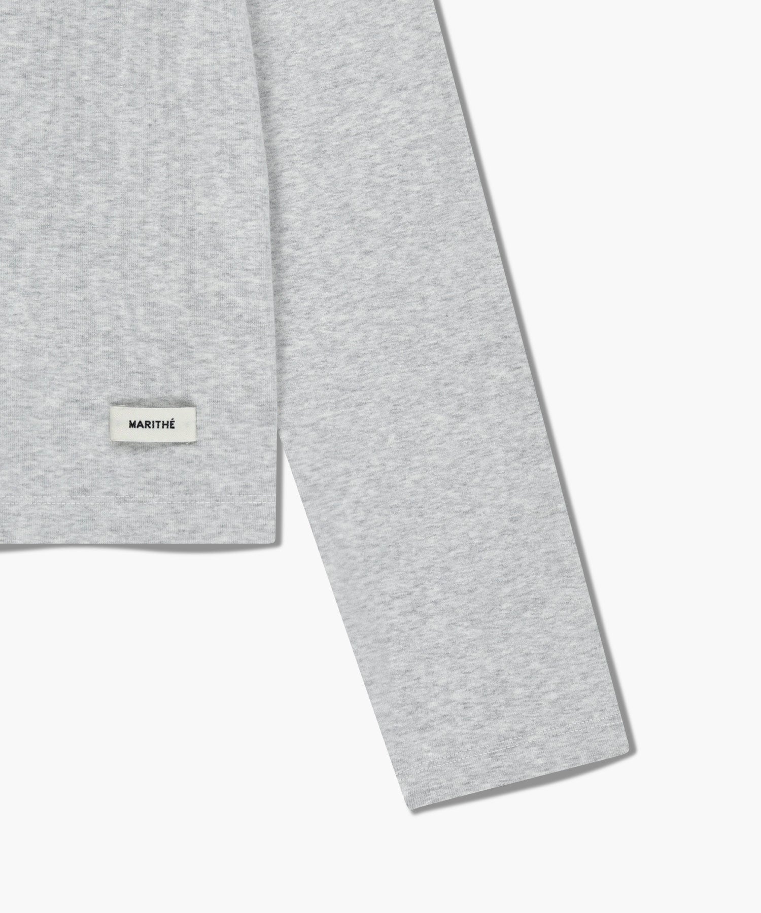 Marithe & Francois Girbaud - Basic Long Sleeve (Light Heather Gray) product image 10 | TRAB K-Fashion Australia