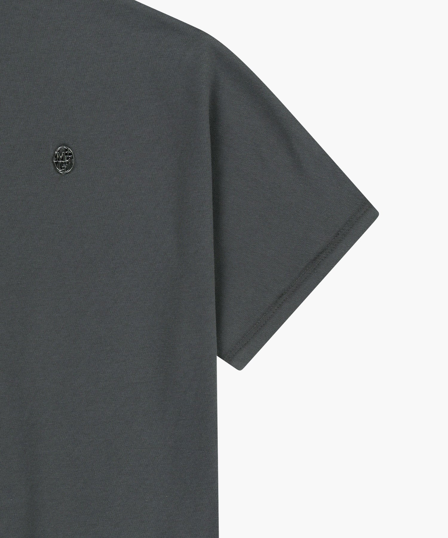 Marithe & Francois Girbaud - Half Neck Tee (Charcoal) product image 10 | TRAB K-Fashion Australia