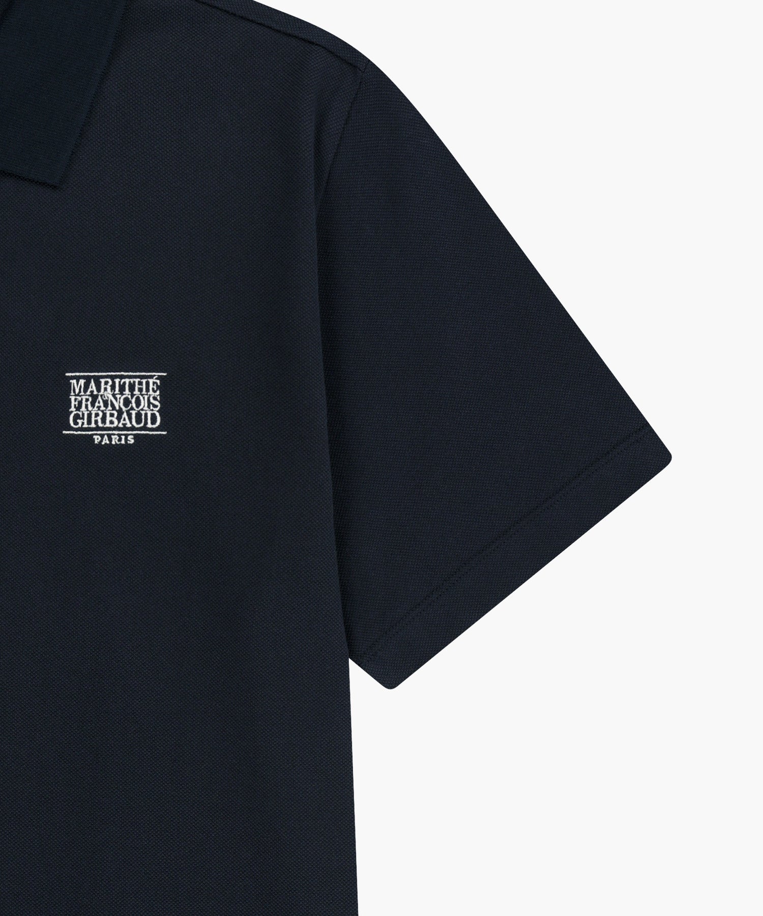 Marithe & Francois Girbaud - Small Classic Logo Pk Collar Tee (Navy) product image 10 | TRAB K-Fashion Australia