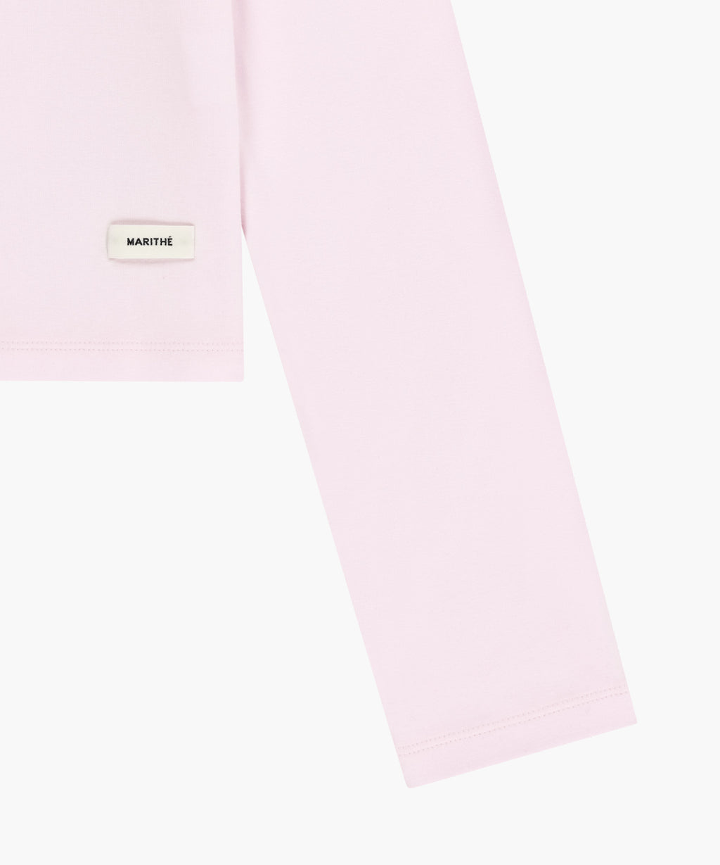 Marithe & Francois Girbaud - Basic Cotton Cardigan (Light Pink) product image 10 | TRAB K-Fashion Australia