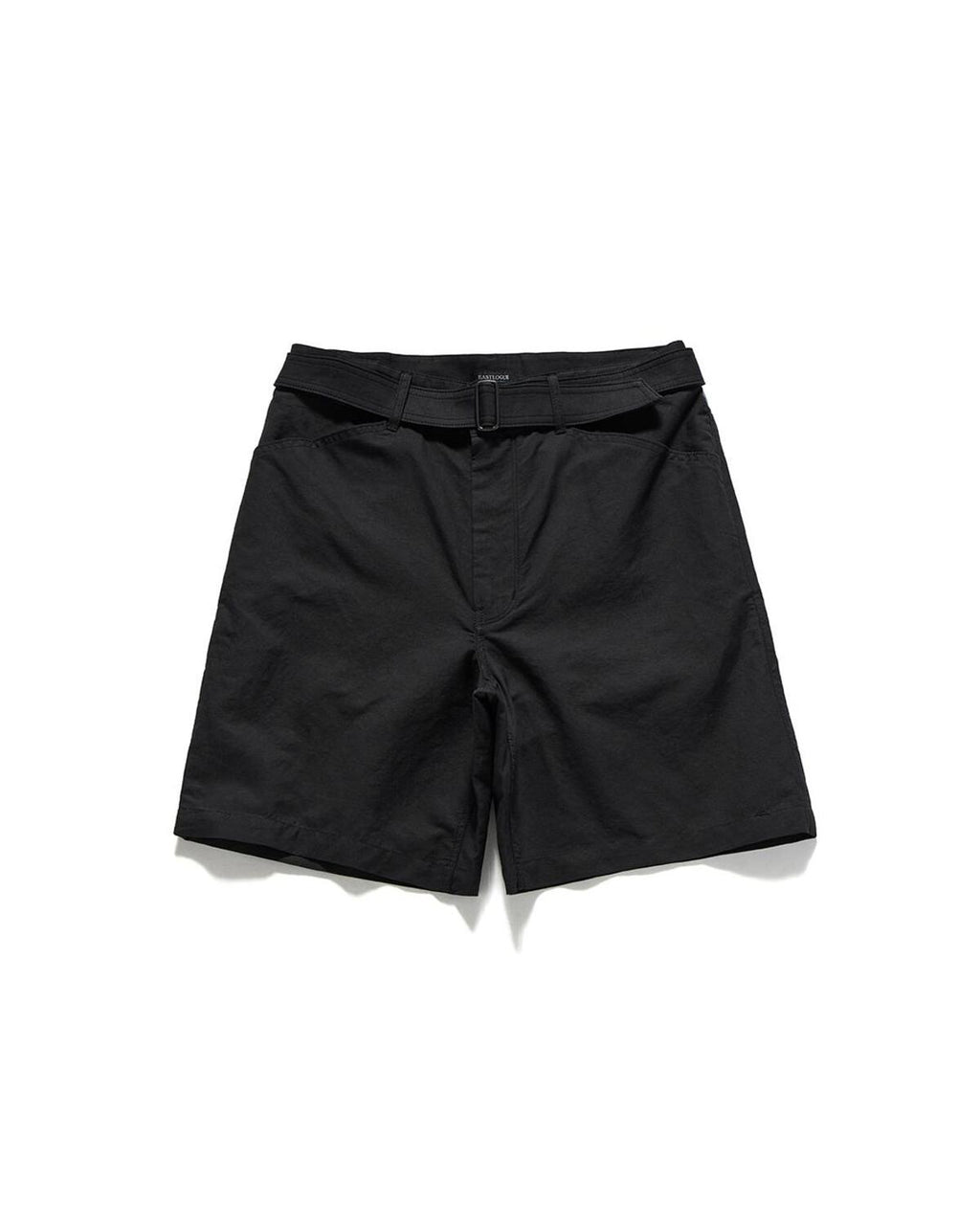 Eastlogue - Belted Shorts (Black Linen) product image 5 | TRAB K-Fashion Australia