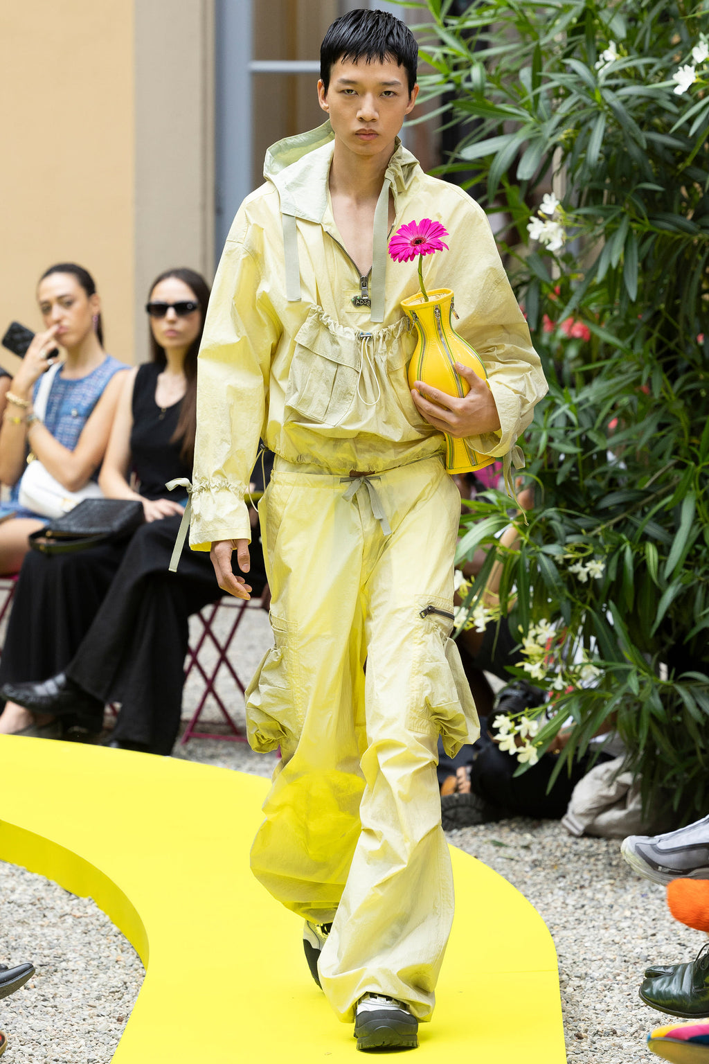 Andersson Bell - Balloon Pocket Parachute Pants (Yellow Beige) product image 8 | TRAB K-Fashion Australia