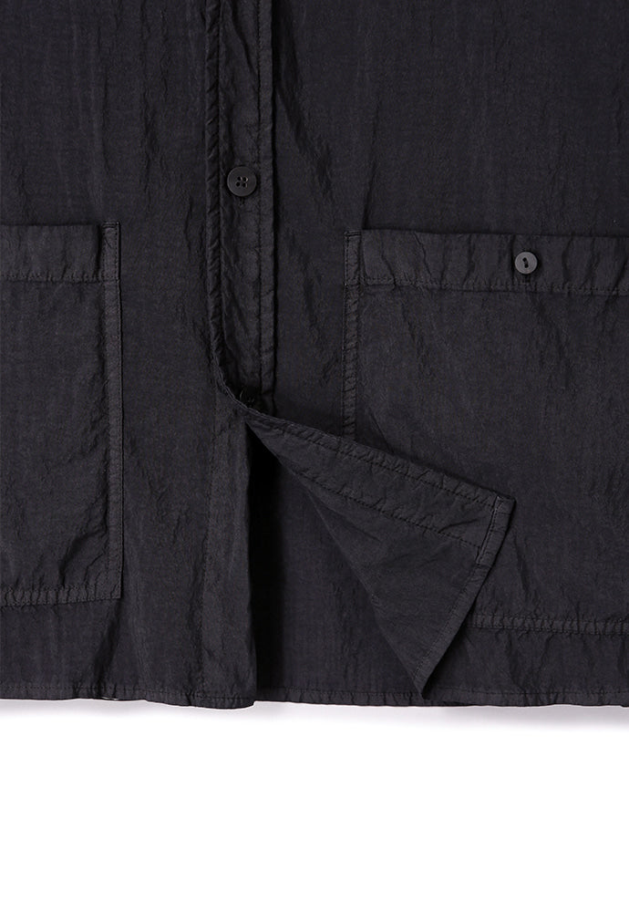 Art if acts - French Two Pocket Rayon Shirt (Faded Black) product image 10 | TRAB K-Fashion Australia