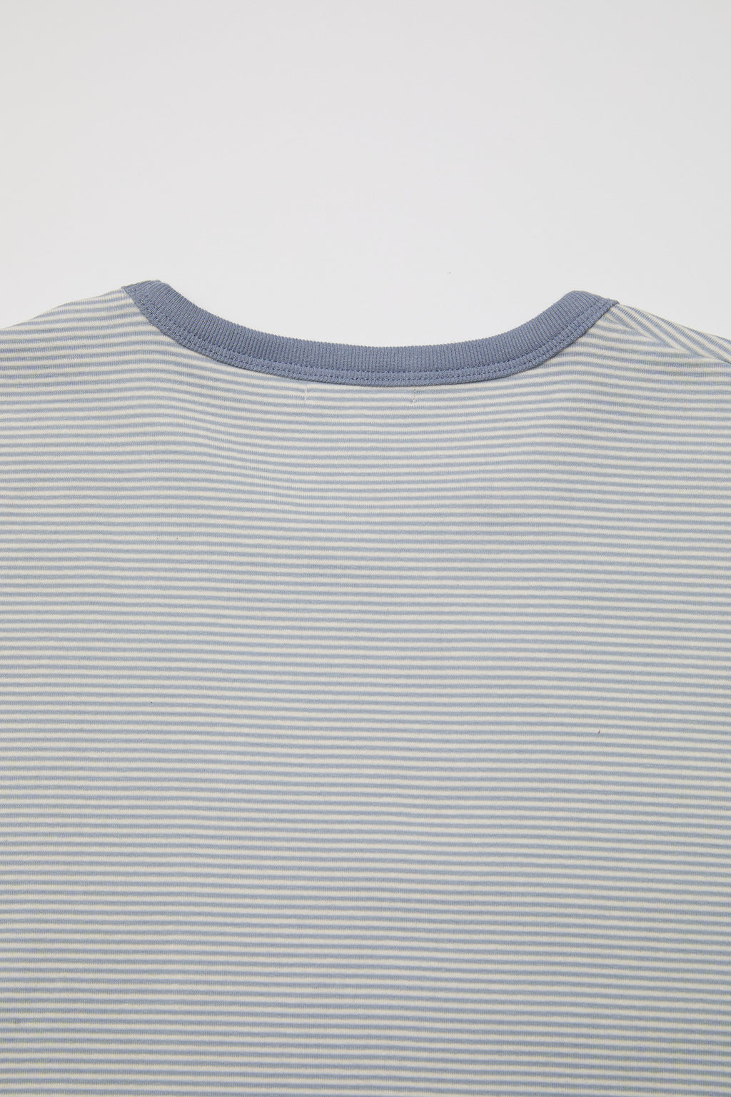 Coor - Stripe Ringer T-Shirt (Light Blue) product image 6 | TRAB K-Fashion Australia