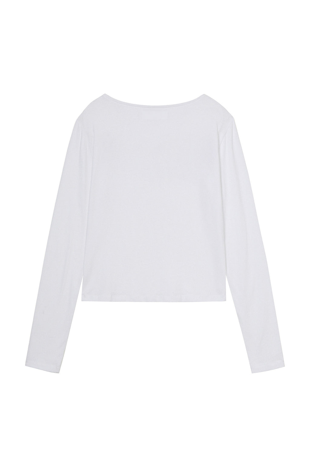 Deinet - I Hate Long Sleeve (White) product image 2 | TRAB K-Fashion Australia