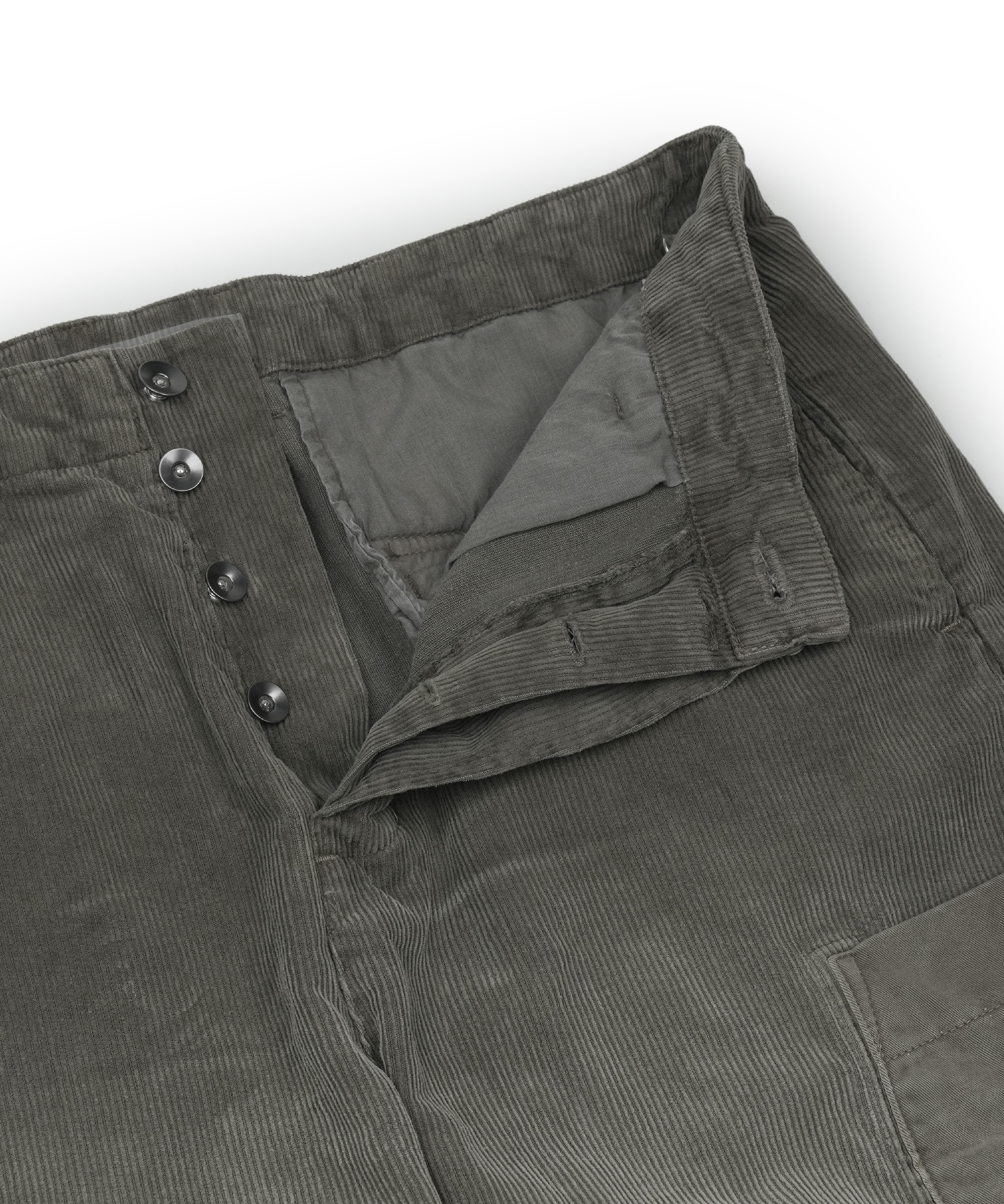 San San Gear - Washed Corduroy Pants (Cappuccino) product image 5 | TRAB K-Fashion Australia