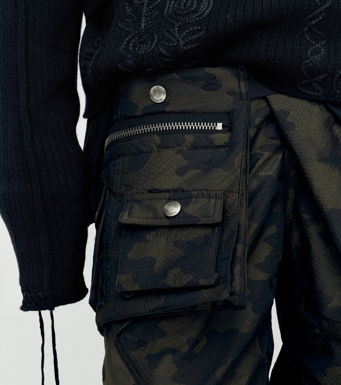 Andersson Bell - 3way Camouflage Pocket Bag (Green) product image 5 | TRAB K-Fashion Australia