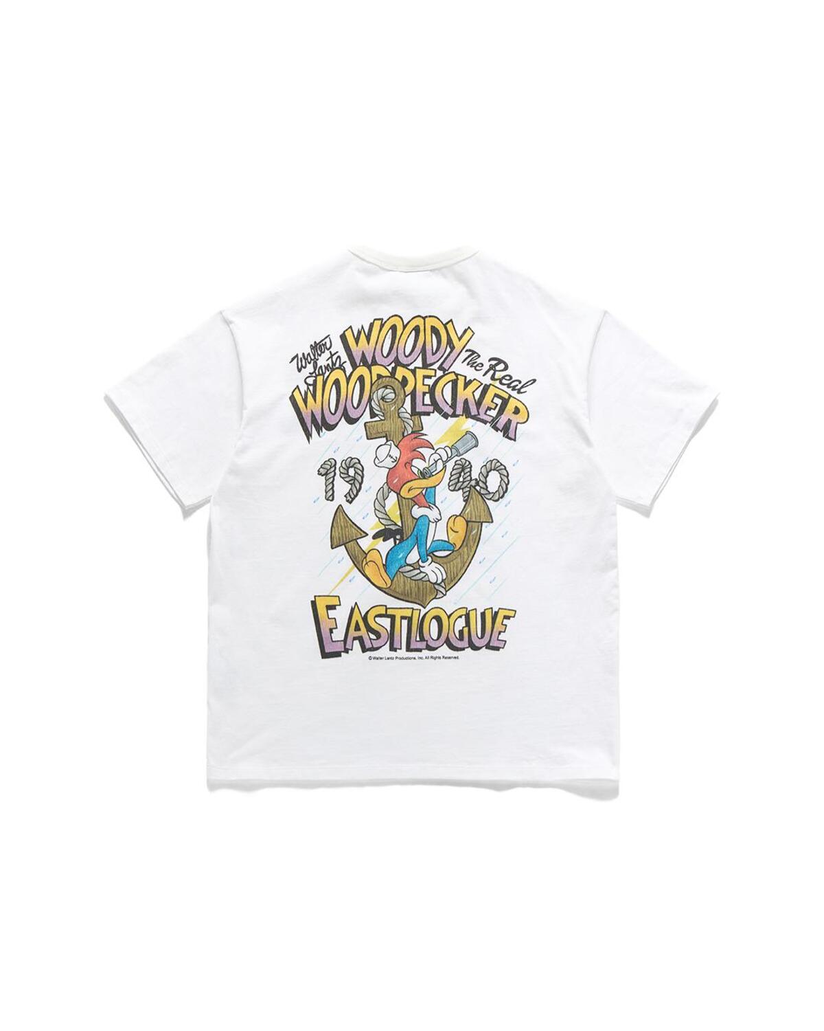 Eastlogue - Vintage Anchor Woody Comic T-shirt (White) product image 2 | TRAB K-Fashion Australia