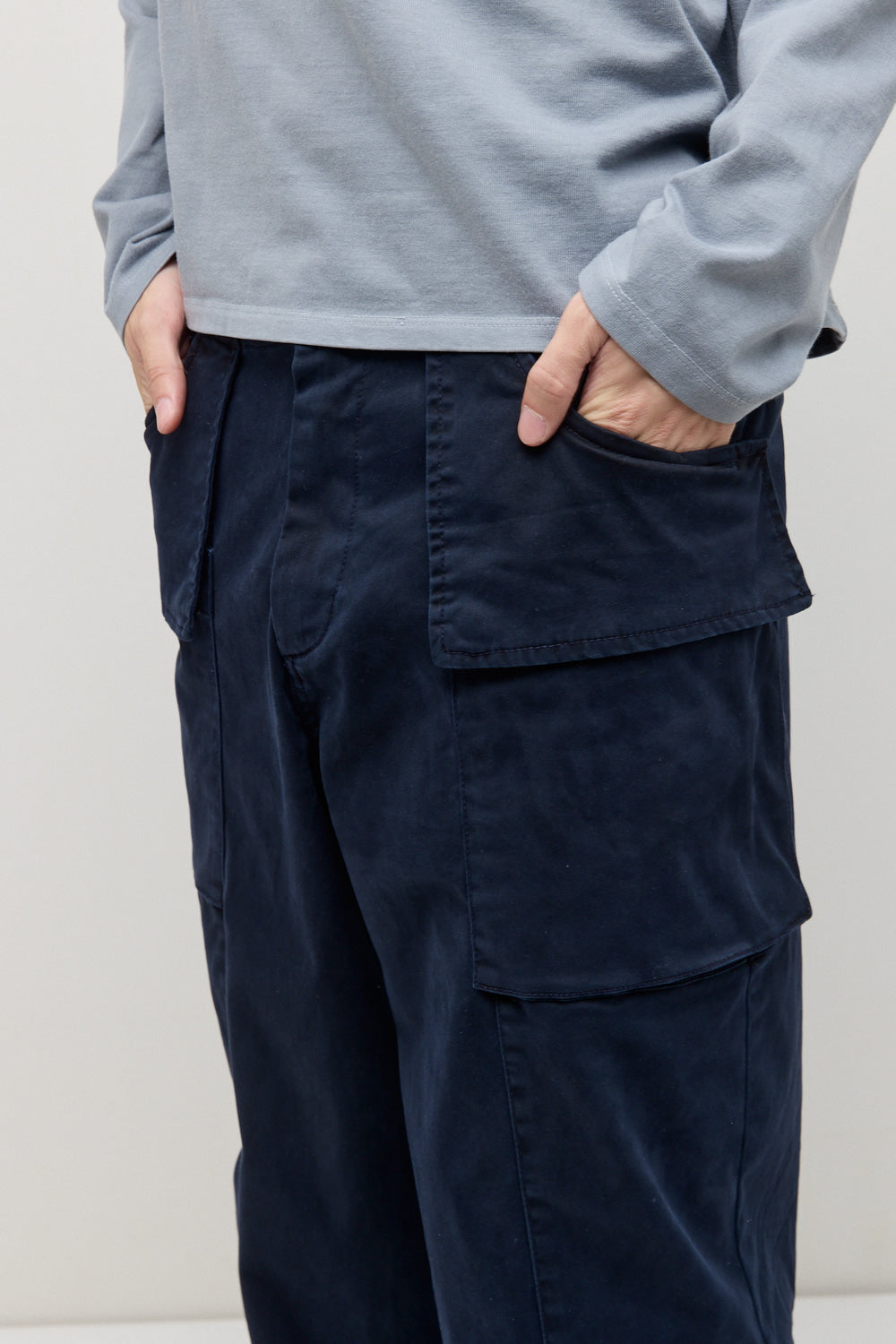 Hatchingroom - Moleskin 6pk Pants (Over Dyed Dark Blue) product image 13 | TRAB K-Fashion Australia