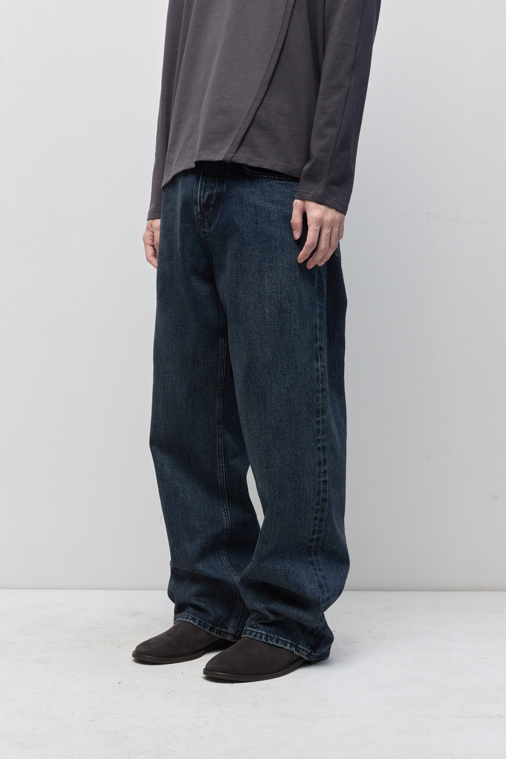 Hatchingroom - Regular Selvedge Jeans (Dark Blue) product image 13 | TRAB K-Fashion Australia