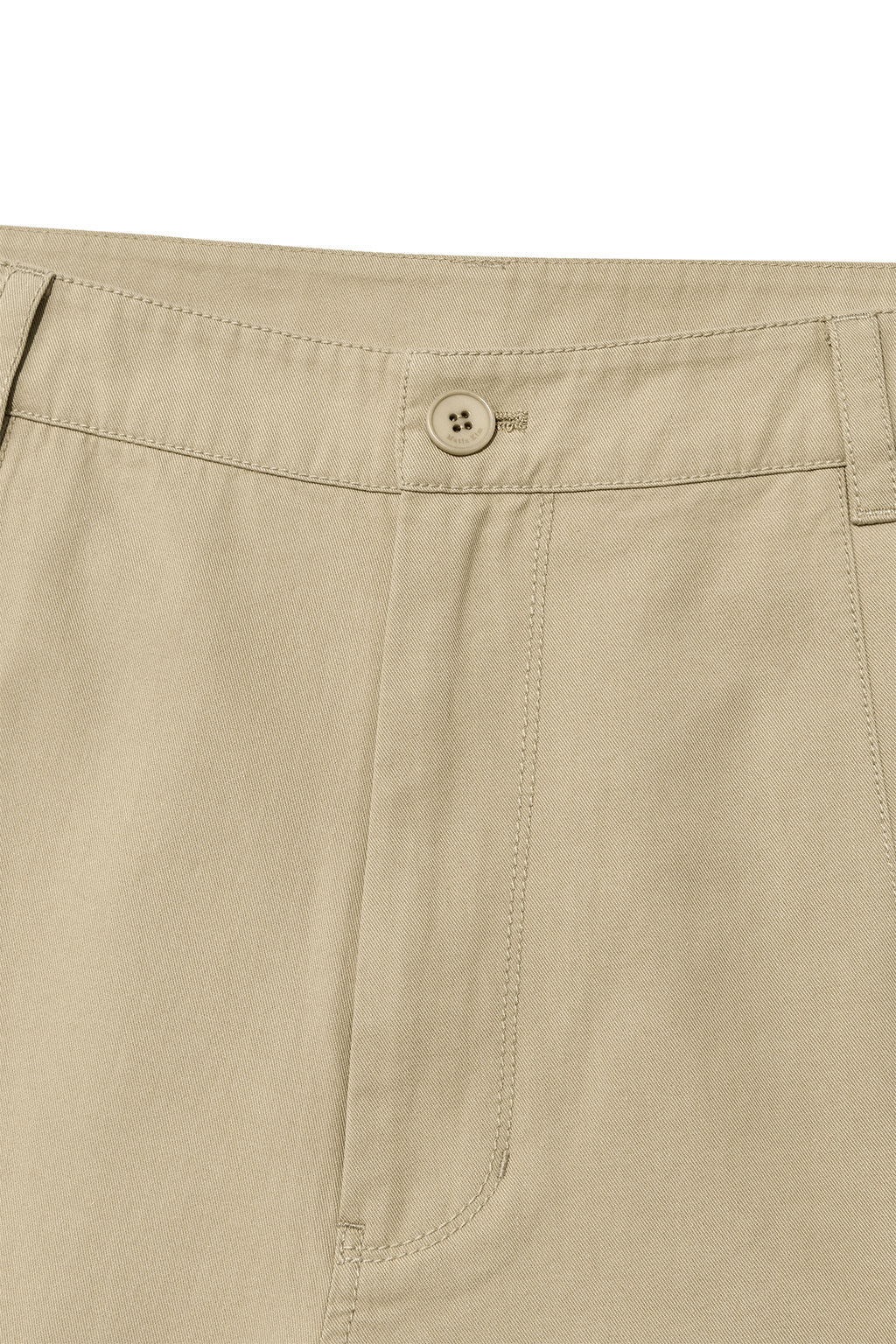 Matin Kim - Out Pocket Cotton Cargo Pants (Dark Beige) product image 3 | TRAB K-Fashion Australia