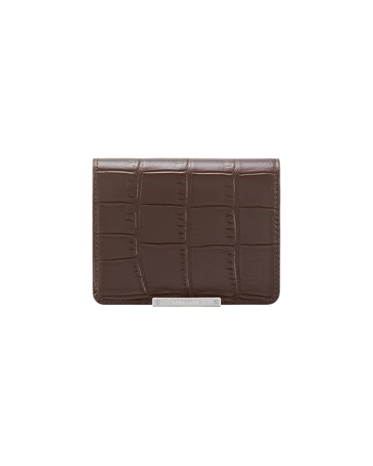 Numbering - Croc Leather Bifold Wallet #1061 product image 5 | TRAB K-Fashion Australia