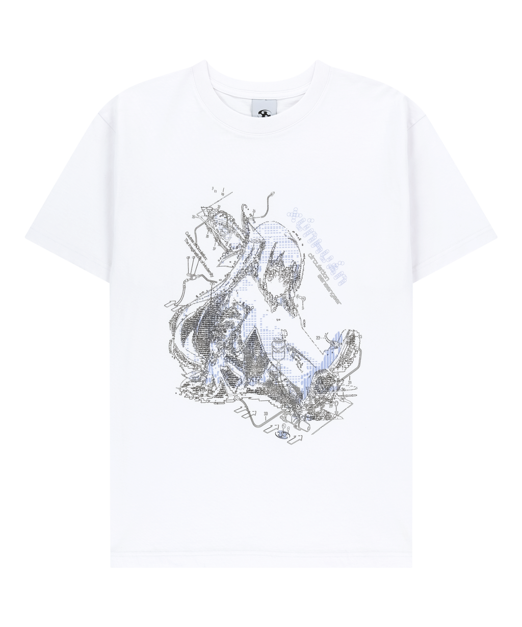 San San Gear - Xunhuan T-Shirt (White) product image 1 | TRAB K-Fashion Australia