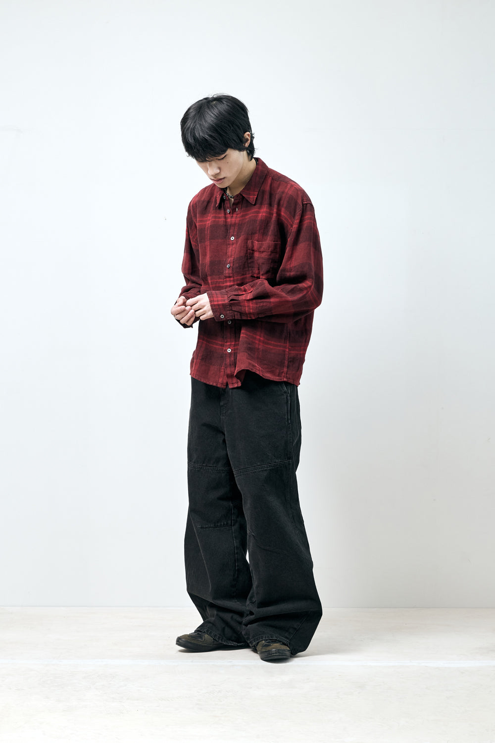 Hatchingroom - Wide Line Jeans Dusty (Black) product image 10 | TRAB K-Fashion Australia