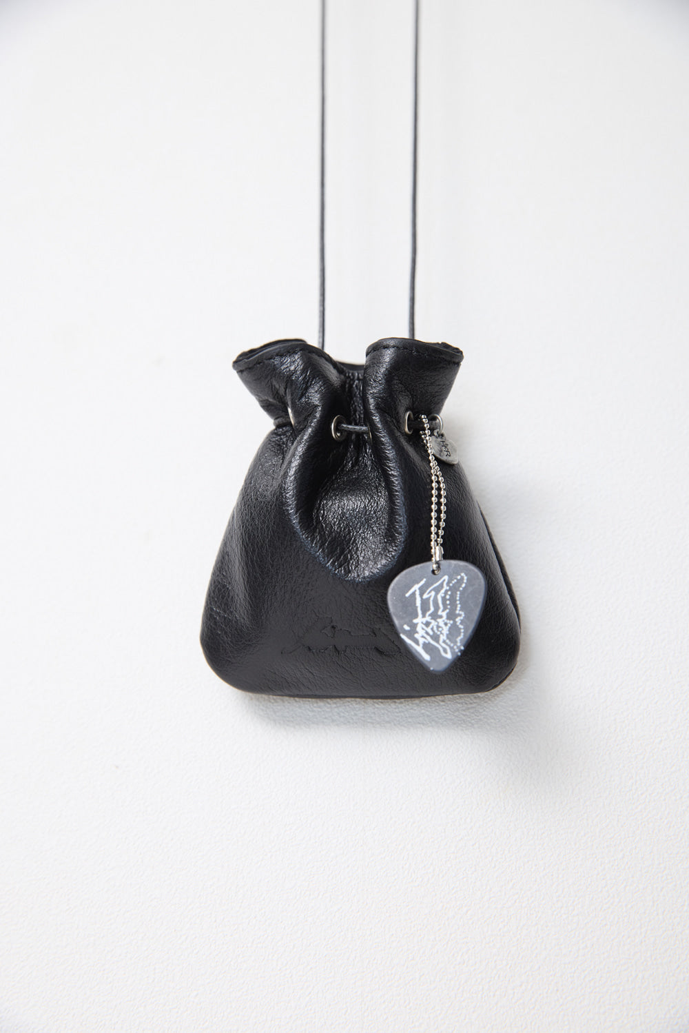 Hatchingroom - Shirakami Woods Leather Pick Pouch (Black) product image 9 | TRAB K-Fashion Australia