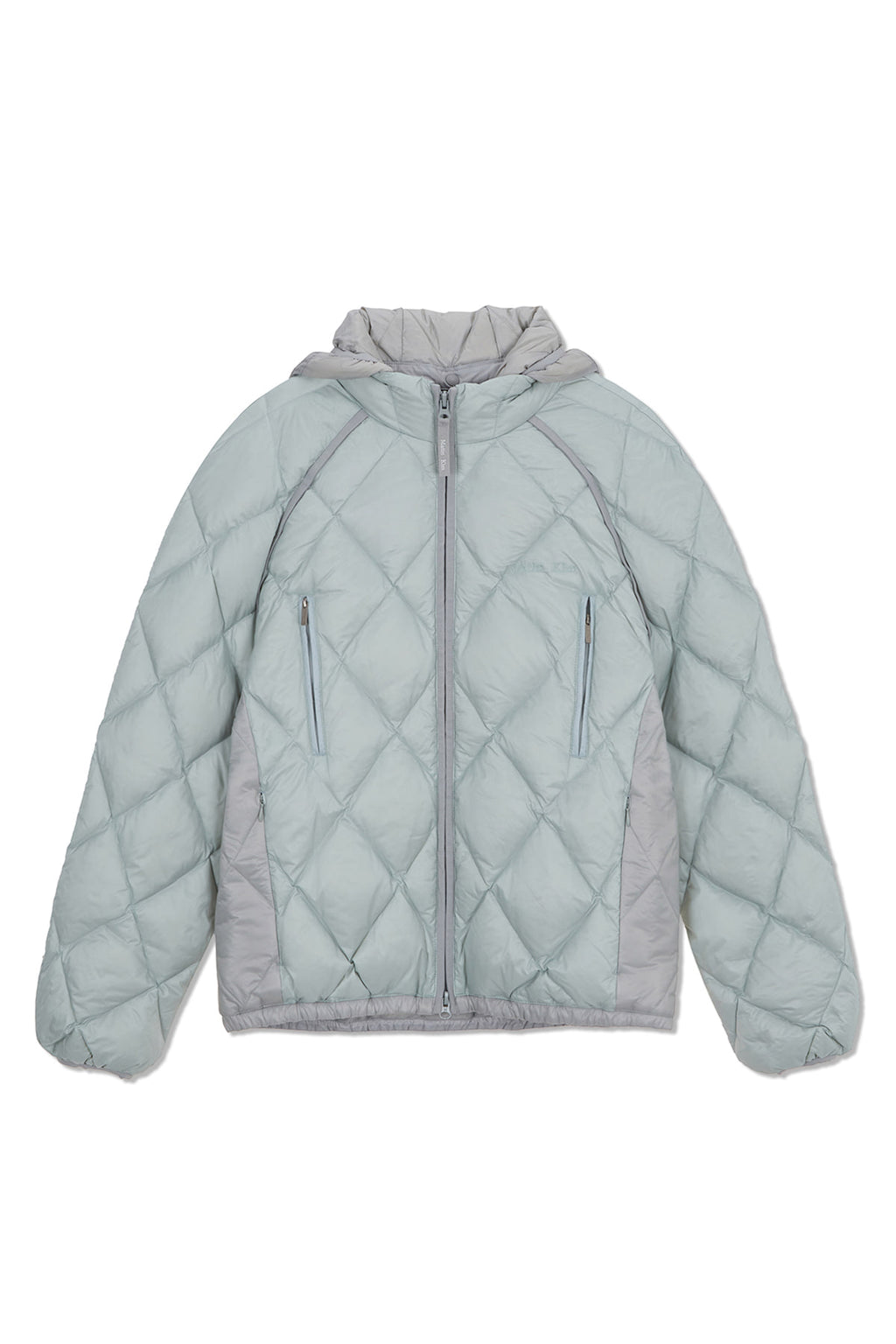 Matin Kim - Quilting Hoody Lightweight Jumper (down Blended) (Mint) product image 1 | TRAB K-Fashion Australia