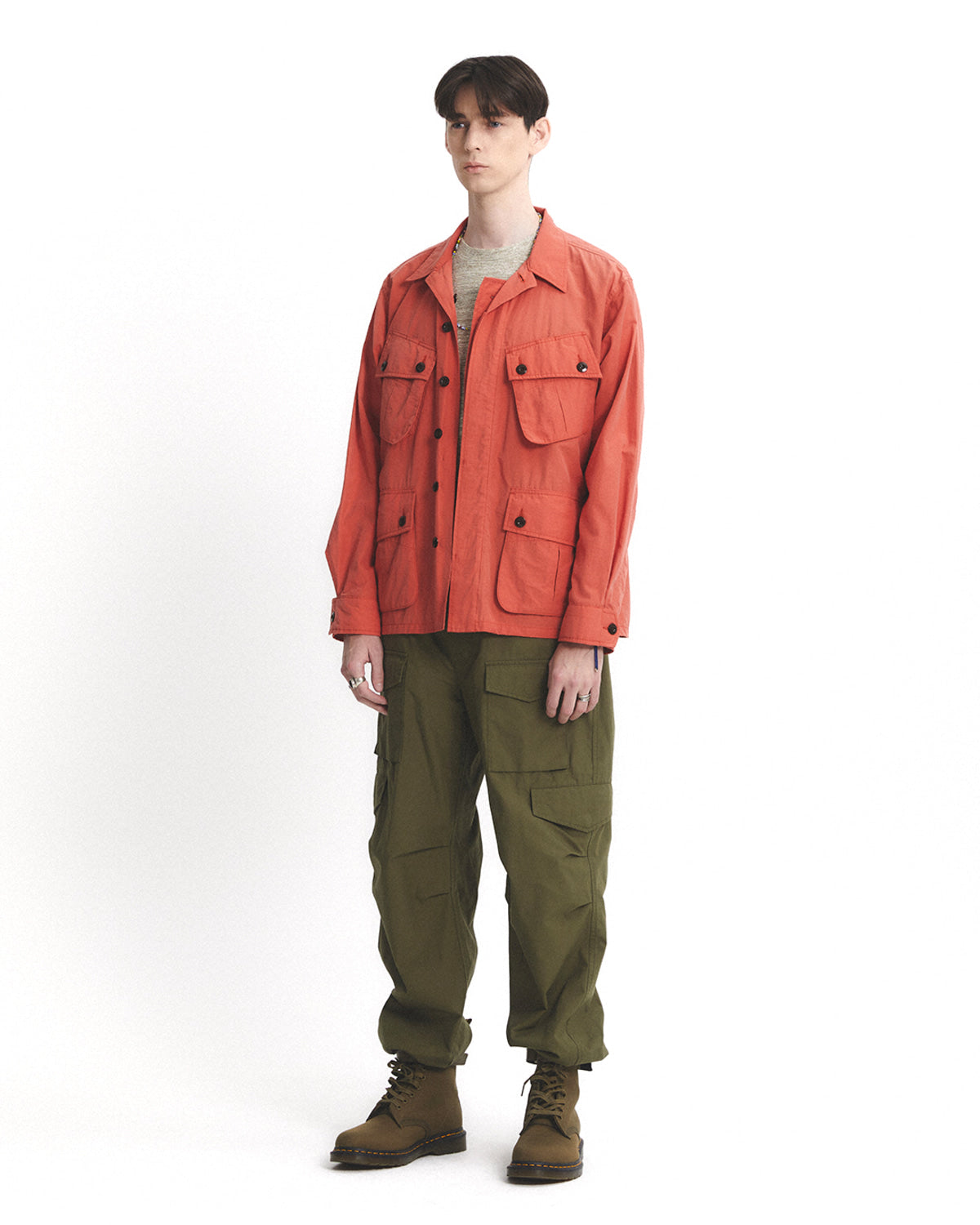 Eastlogue - Jungle Fatigue Jacket (Salmon) product image 4 | TRAB K-Fashion Australia