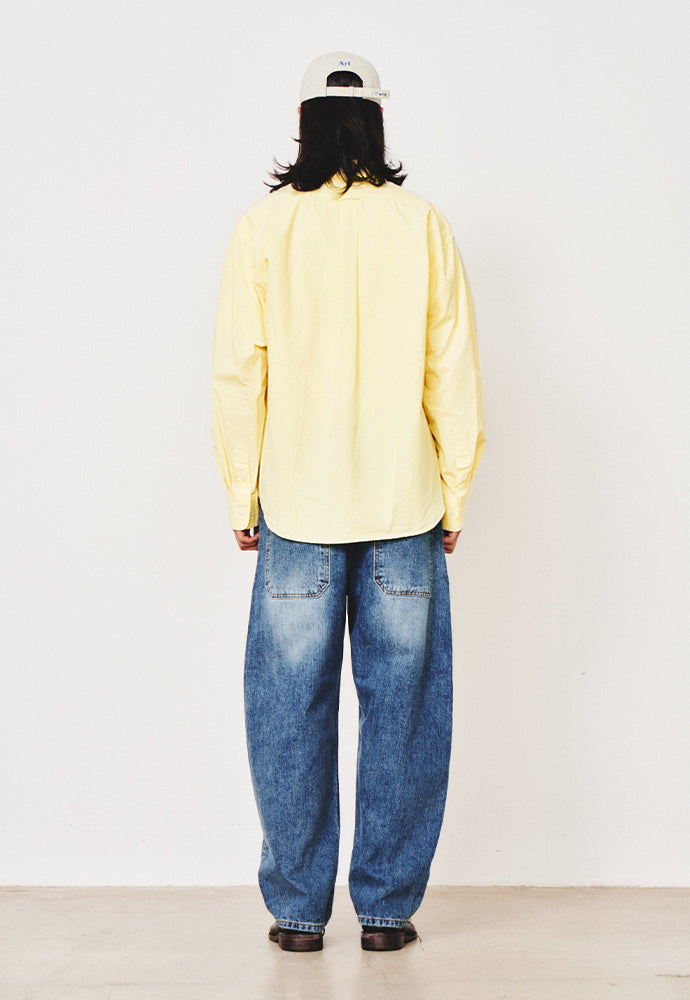 Art if acts - Saint Garment-dyed Shirt (Liberty Yellow) product image 3 | TRAB K-Fashion Australia