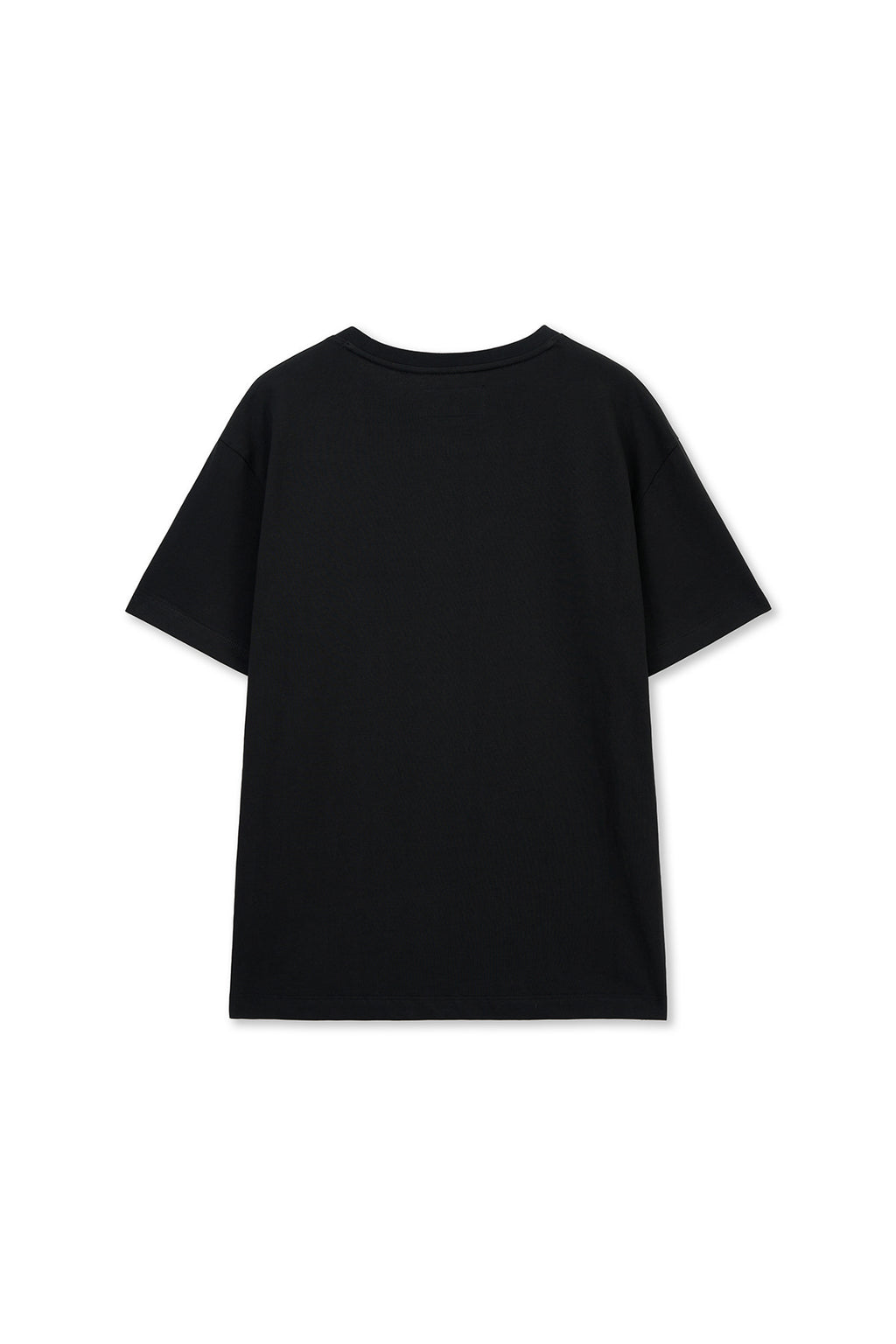 Matin Kim - Label Point Lettering Top (Black) product image 2 | TRAB K-Fashion Australia