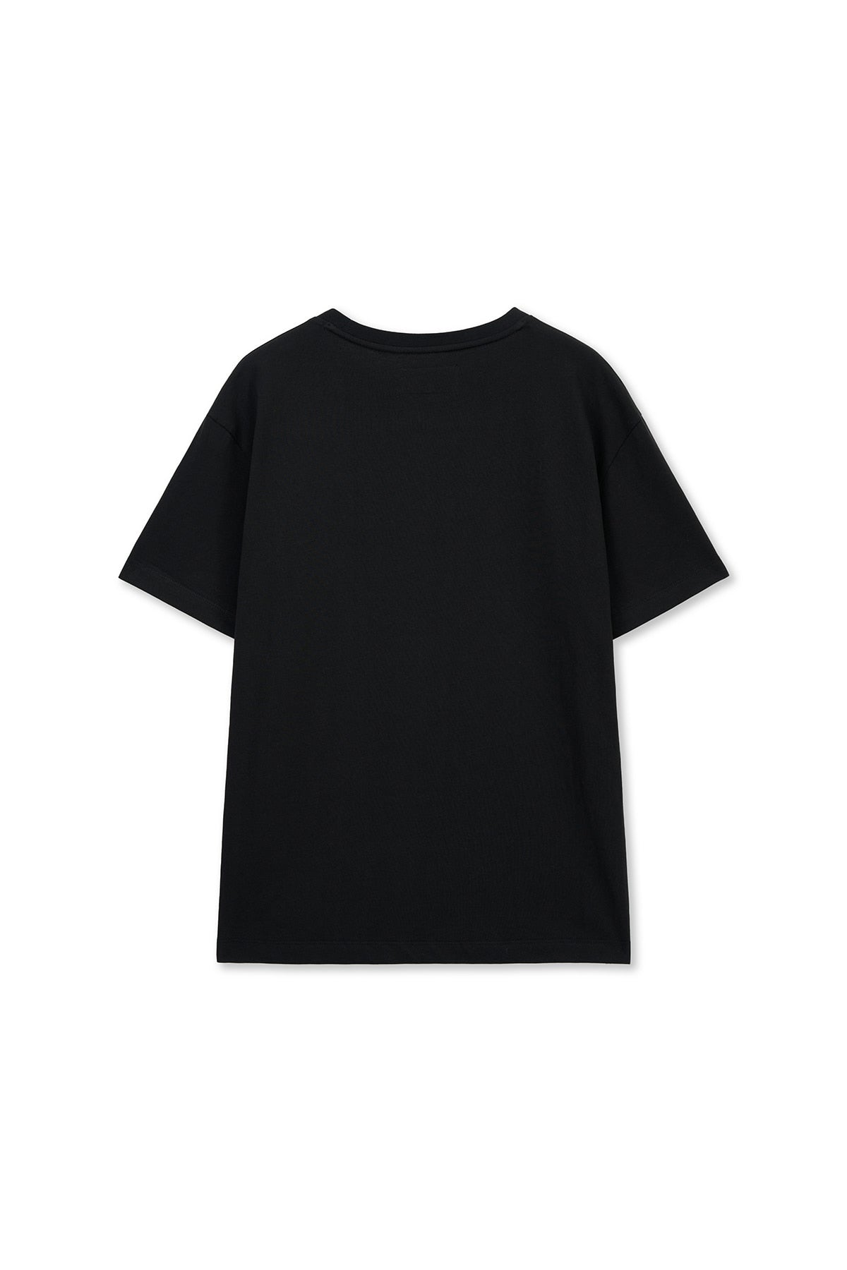 Matin Kim - Label Point Lettering Top (Black) product image 2 | TRAB K-Fashion Australia