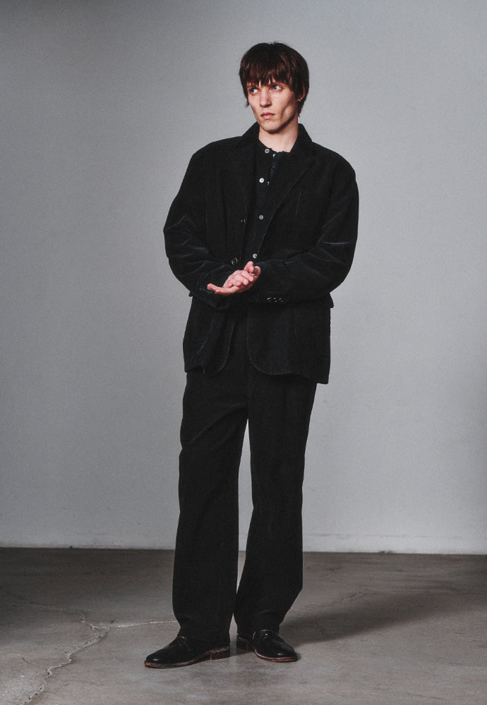 Art if acts - Garment Washed 3 Button Corduroy Blazer (Black) product image 5 | TRAB K-Fashion Australia